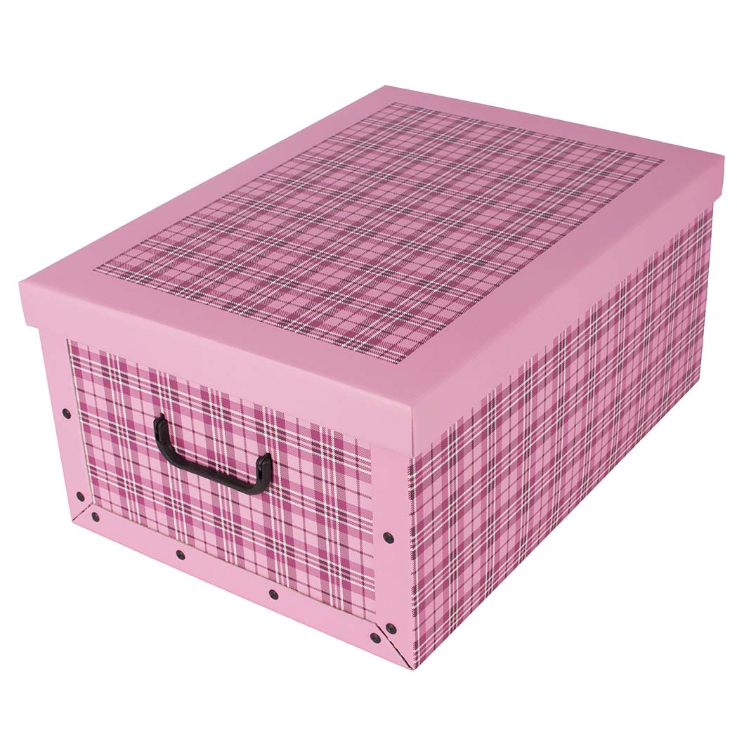 Scotland Storage Box Storage Box Scottish Pink – Miss Space